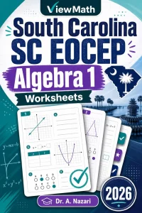 South Carolina SC EOCEP Algebra 1 Worksheets