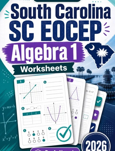 South Carolina SC EOCEP Algebra 1 Worksheets