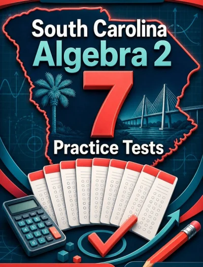 7 Full-Length South Carolina Algebra 2 Practice Tests