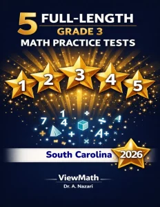 5 Full-Length South Carolina SC READY Grade 3 Math Practice Tests