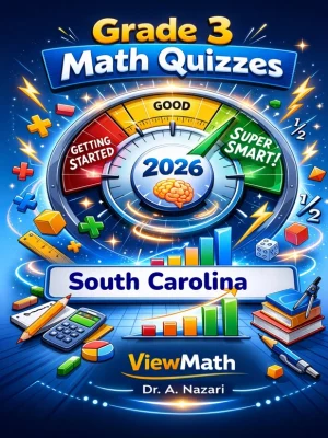 South Carolina SC READY Grade 3 Math Quizzes
