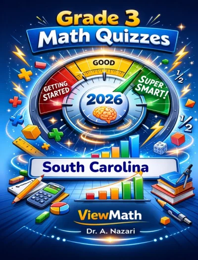 South Carolina SC READY Grade 3 Math Quizzes