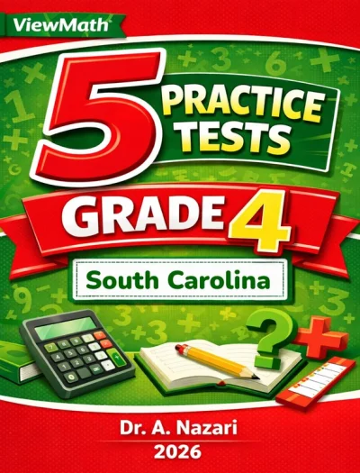 5 Full-Length South Carolina SC READY Grade 4 Math Practice Tests