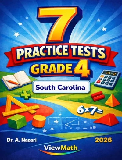 7 South Carolina SC READY Grade 4 Math Practice Tests