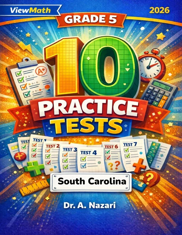 10 South Carolina SC READY Grade 5 Math Practice Tests