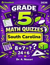 South Carolina SC READY Grade 5 Math Quizzes