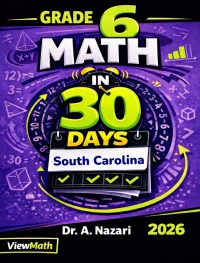 South Carolina SC READY Grade 6 Math in 30 Days