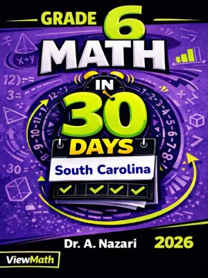 South Carolina SC READY Grade 6 Math in 30 Days
