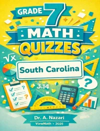 South Carolina SC READY Grade 7 Math Quizzes