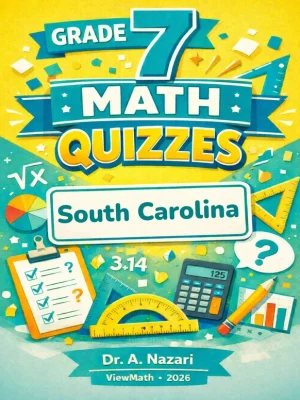South Carolina SC READY Grade 7 Math Quizzes