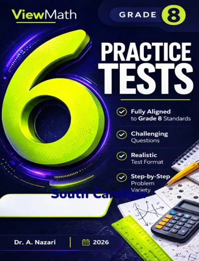 6 South Carolina SC READY Grade 8 Math Practice Tests