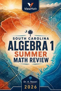 South Carolina SC EOCEP Algebra 1 Summer Math Review