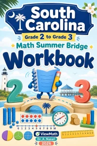 South Carolina Grade 2 to Grade 3 Math Summer Bridge Workbook