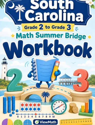 South Carolina Grade 2 to Grade 3 Math Summer Bridge Workbook