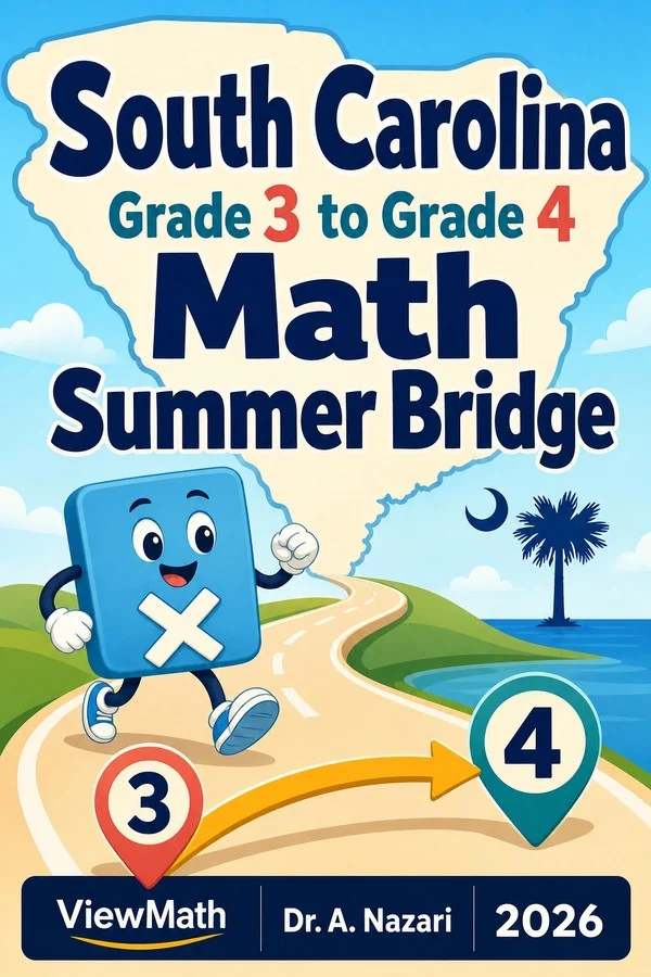 South Carolina SC READY Grade 3 Math Summer Bridge