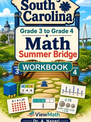 South Carolina SC READY Grade 3 Math Summer Bridge Workbook