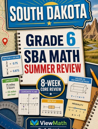 South Dakota SBA Grade 6 Math Summer Review