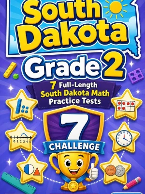 7 Full-Length South Dakota Grade 2 Math Practice Tests