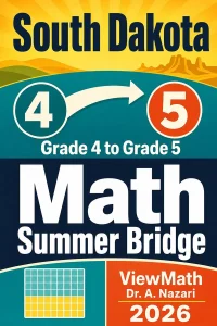 South Dakota SBA Grade 4 Math Summer Bridge