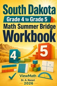 South Dakota SBA Grade 4 Math Summer Bridge Workbook