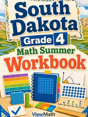 South Dakota SBA Grade 4 Math Summer Review Workbook