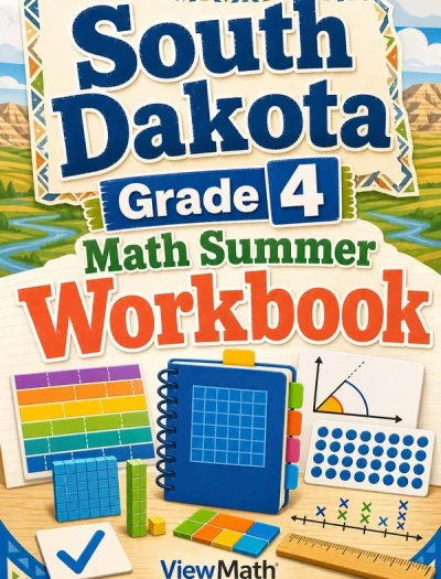 South Dakota SBA Grade 4 Math Summer Review Workbook