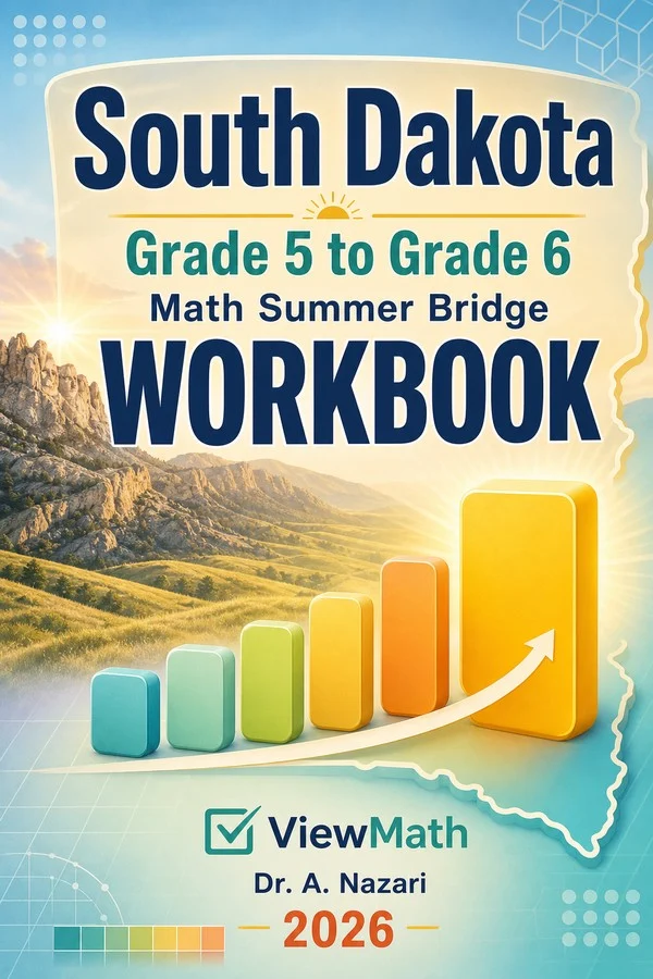 South Dakota SBA Grade 5 Math Summer Bridge Workbook