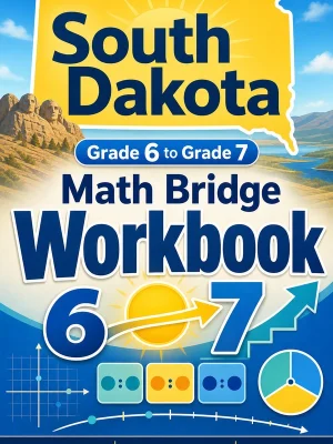 South Dakota SBA Grade 6 Math Summer Bridge Workbook