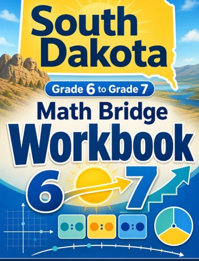 South Dakota SBA Grade 6 Math Summer Bridge Workbook