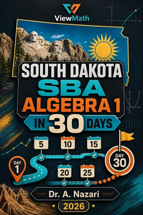 South Dakota SBA Algebra 1 in 30 Days