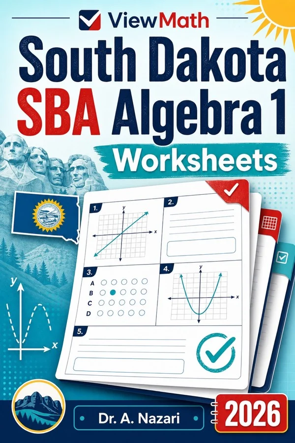 South Dakota SBA Algebra 1 Worksheets
