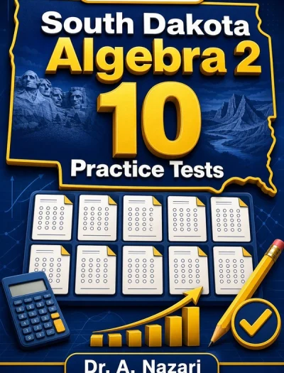 10 Full-Length South Dakota Algebra 2 Practice Tests