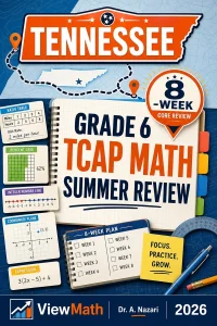 Tennessee TCAP Grade 6 Math Summer Review