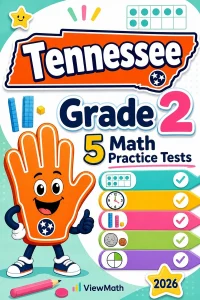 5 Full-Length Tennessee Grade 2 Math Practice Tests