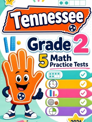 5 Full-Length Tennessee Grade 2 Math Practice Tests