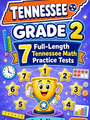 7 Full-Length Tennessee Grade 2 Math Practice Tests