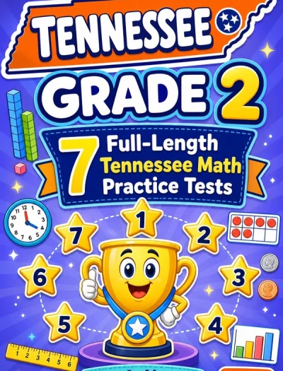 7 Full-Length Tennessee Grade 2 Math Practice Tests