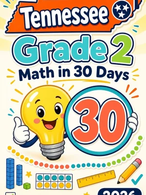 Tennessee Grade 2 Math in 30 Days