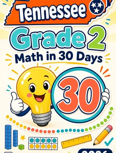 Tennessee Grade 2 Math in 30 Days