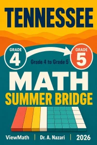 Tennessee TCAP Grade 4 Math Summer Bridge
