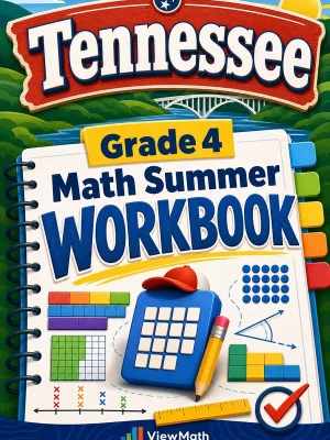 Tennessee TCAP Grade 4 Math Summer Review Workbook