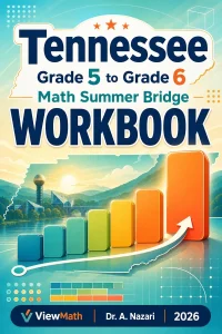 Tennessee TCAP Grade 5 Math Summer Bridge Workbook