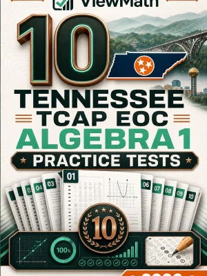 10 Tennessee TCAP EOC Algebra 1 Practice Tests