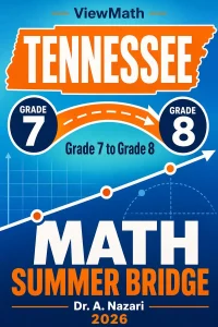 Tennessee TCAP Grade 7 to Grade 8 Math Summer Bridge