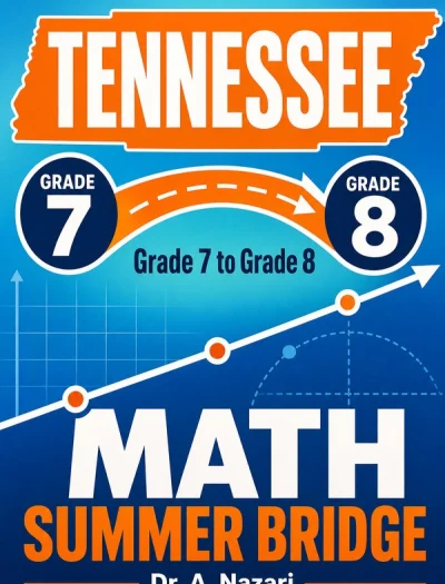 Tennessee TCAP Grade 7 to Grade 8 Math Summer Bridge