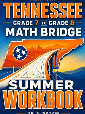 Tennessee TCAP Grade 7 Math Summer Bridge Workbook
