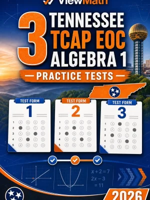 3 Tennessee TCAP EOC Algebra 1 Practice Tests