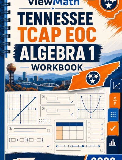 Tennessee TCAP EOC Algebra 1 Math Workbook