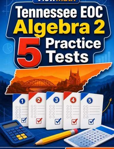 5 Full-Length Tennessee EOC Algebra 2 Practice Tests