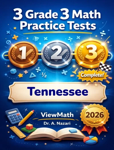 3 Tennessee TCAP Grade 3 Math Practice Tests